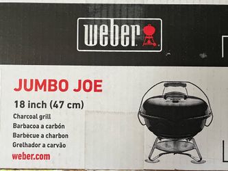 Weber Jumbo Joe 18” Portable Charcoal Grill