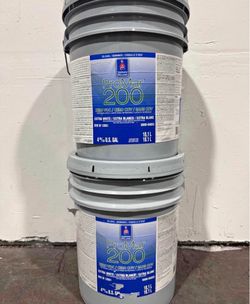 10 gallons Eghell Paint Interior. Alabaster color