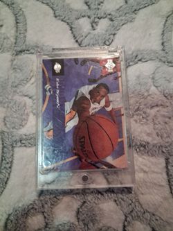 Kobe Bryant Basketball Trading Card in Case