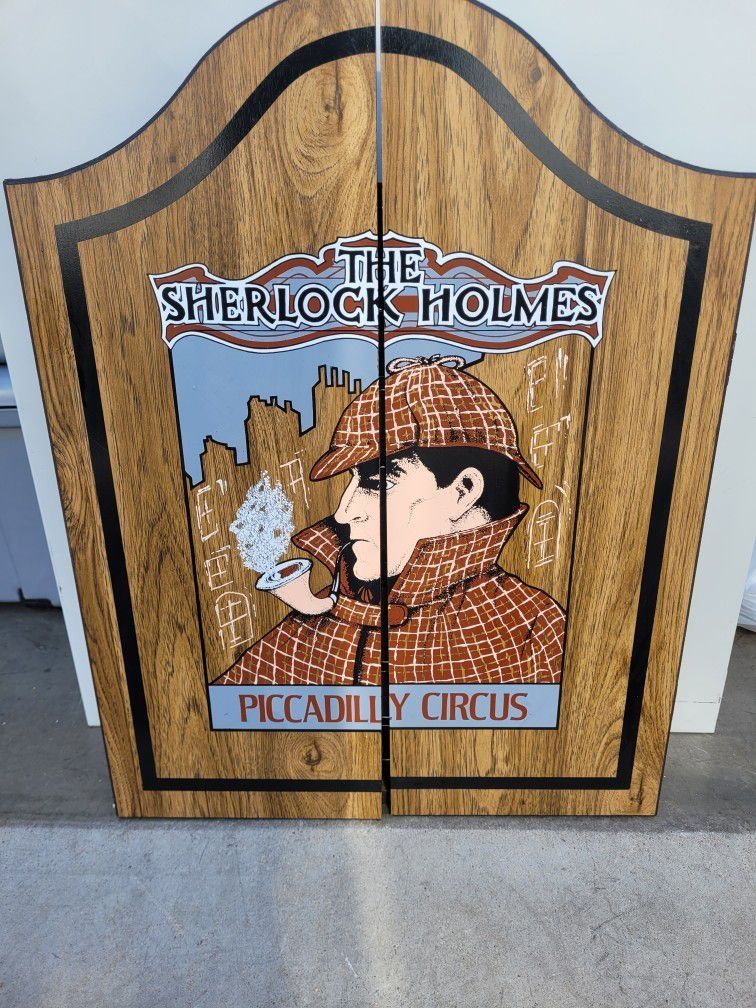 Sherlock Holmes Dart Cabinet 