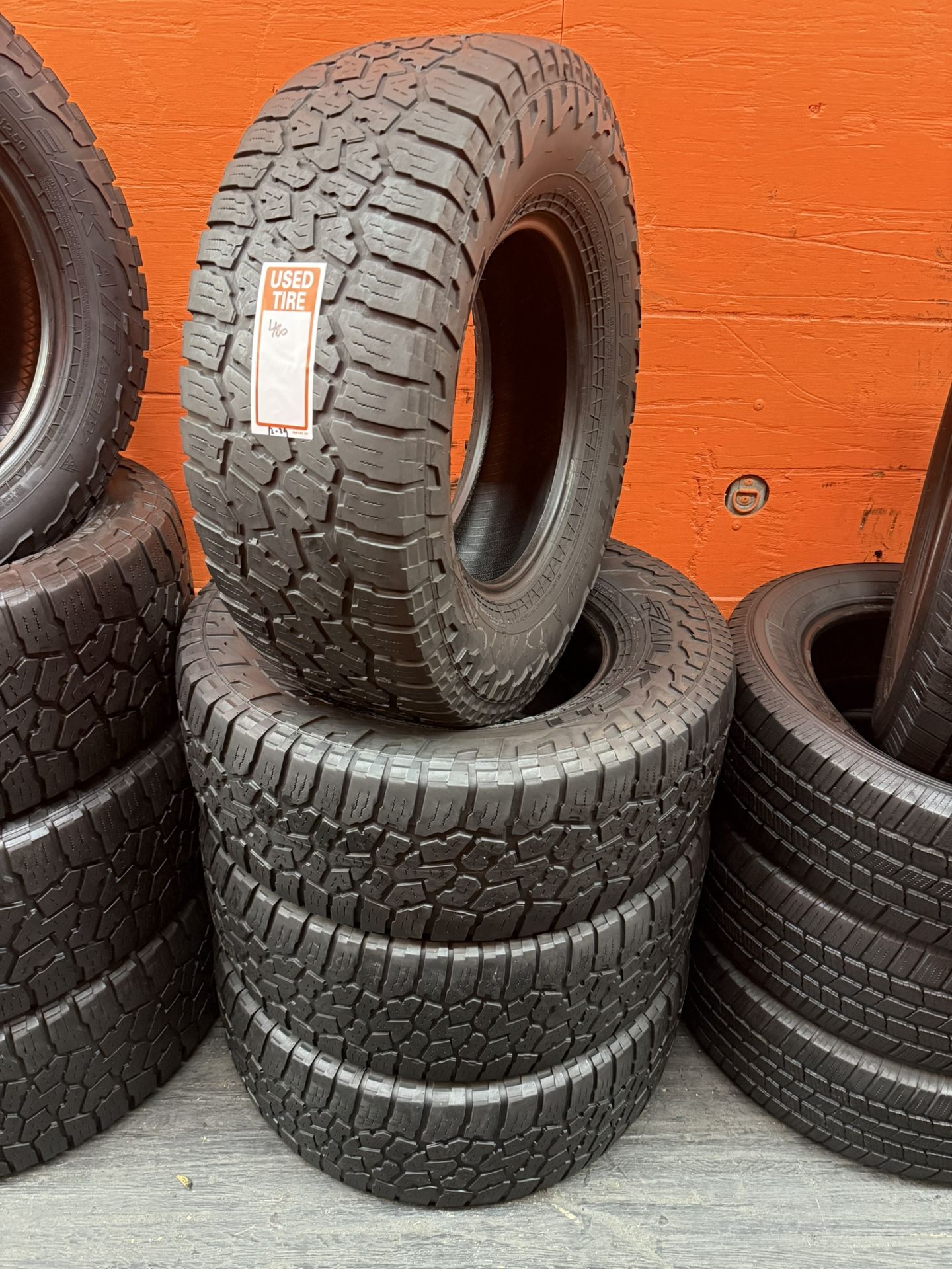 285/70R17 Falken Wildpeak A/T Full Tire Set