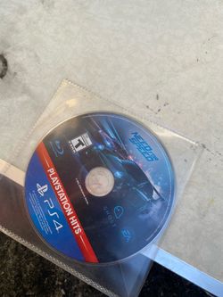 Need for Speed PS4 Game Disc
