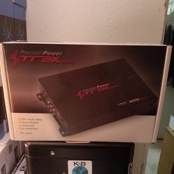 Precision Power Trax Micro 2000 Watts 4 Ch Amplifier Brand New In The Box 