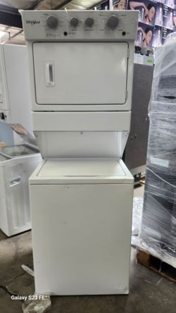 Whirlpool Stacked Washer Dryer Unit