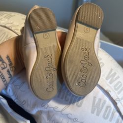 Size 5 Girls Dress Up Flats Toddler Pink 