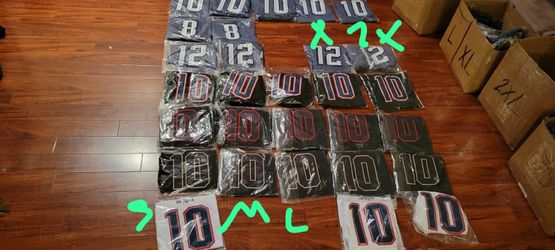 Drake MAYE SUPERBOWL JERSEYS PATRIOTS WITH PATCH