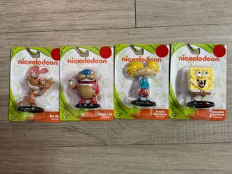 Nickelodeon Mini Figurines Set of 4
