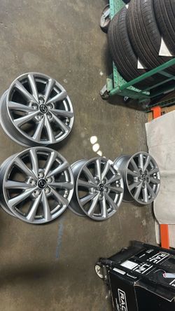 17” OEM Mazda rims ,,, firm price,,,