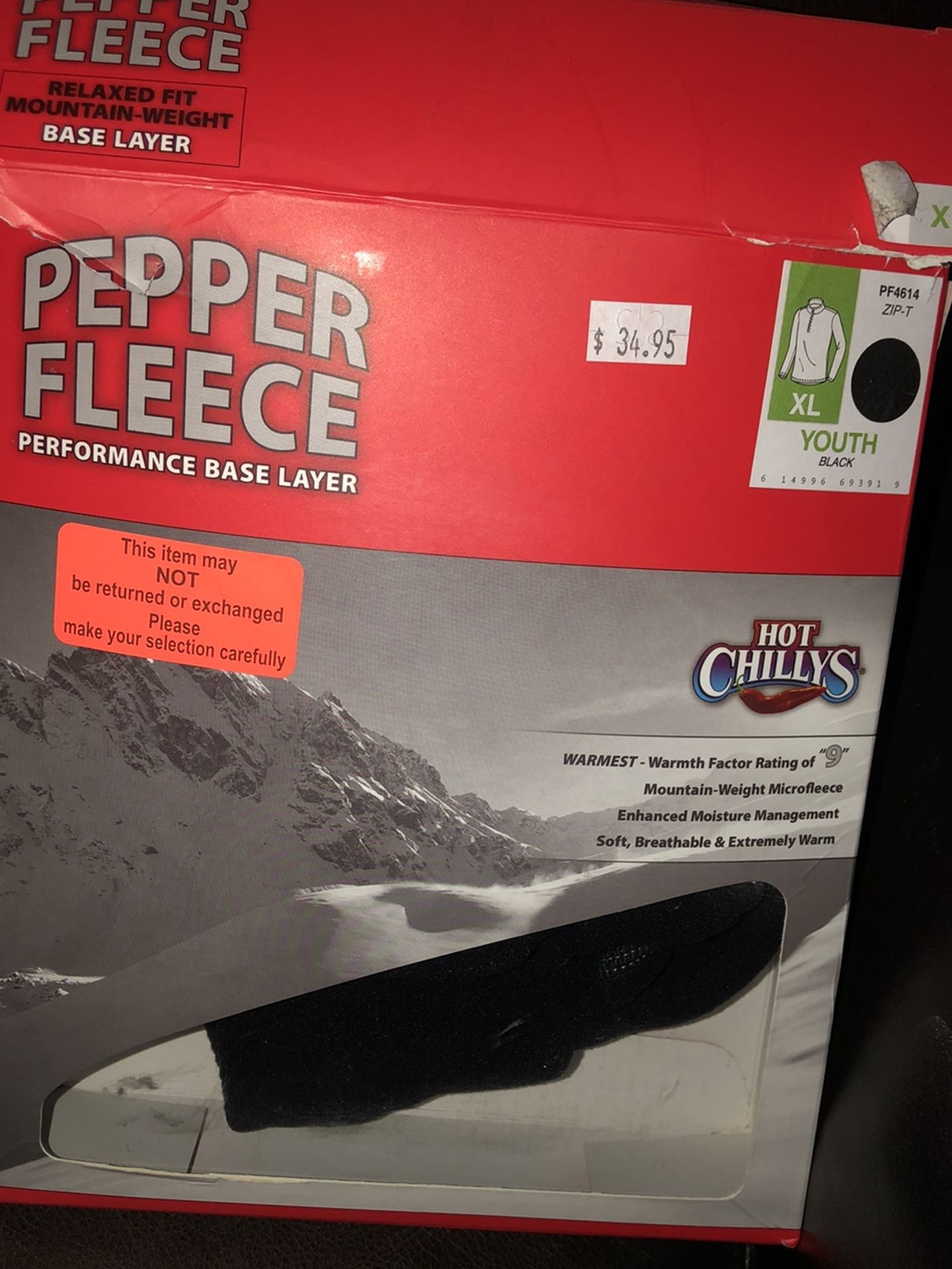 Nib youth xl Fleece Pullover Pepper Fleece