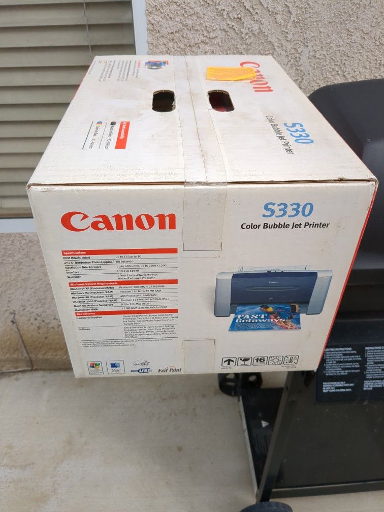 Vintage Diabolo Floor Lamp, 1960sCanon S330 Printer. New In Box