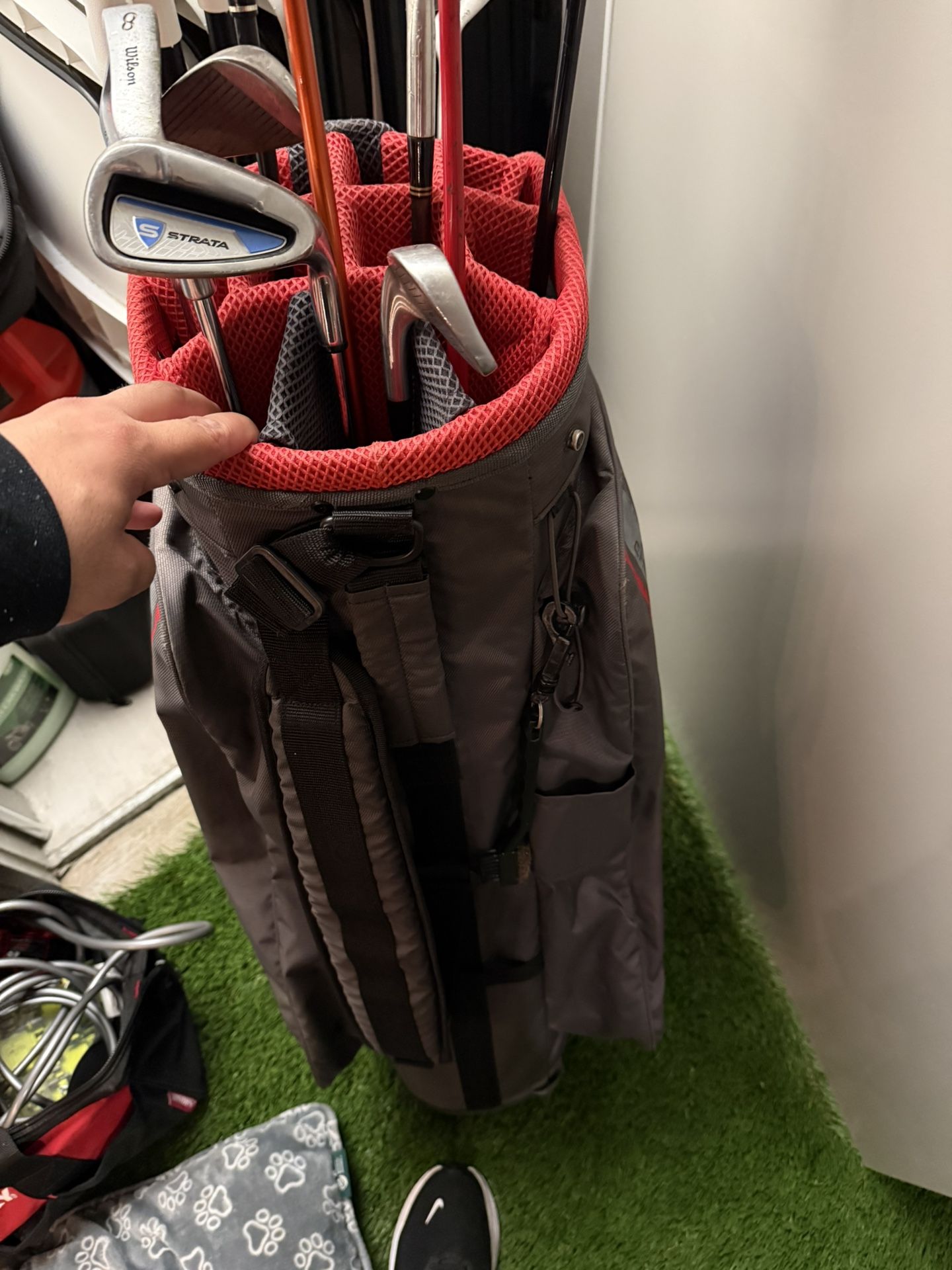 Golf Clubs And Bag