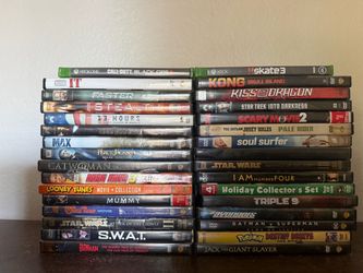 Movies and Two Xbox games