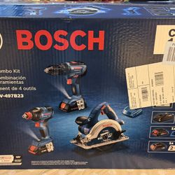 Bosch 4 Tool Kit