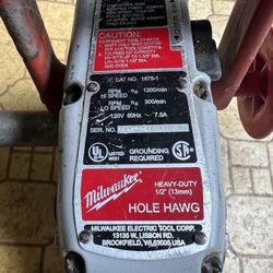Milwaukee  1/2” Hole Howg  Drill