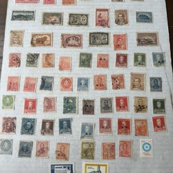 Argentina Collection Of 65 Stamps Used 