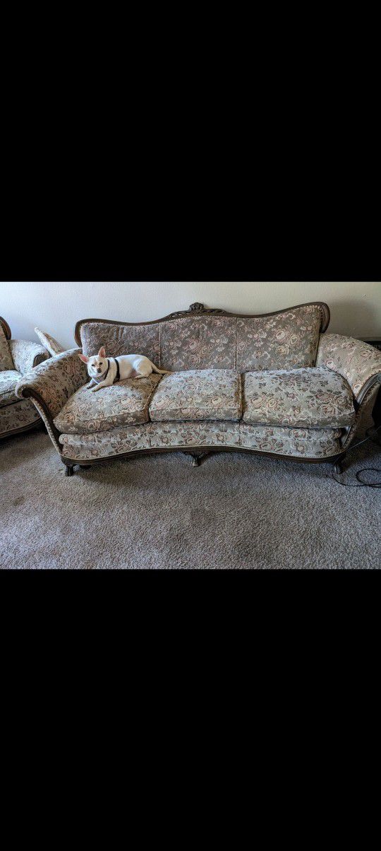 Antique Sofa And Chair