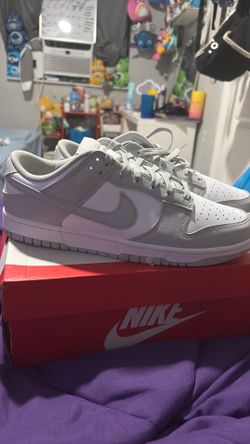 Nike Dunk low retro white/Grey 11 1/2