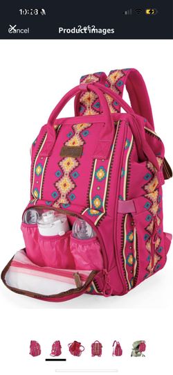 Aztec Backpack/ Diaper Bag