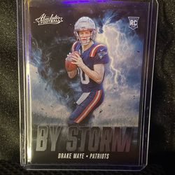 Drake Maye Rookie Card 2024 Panini Exquisite 