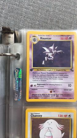 Haunter 1st edition holo