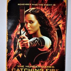 Metal Sign The Hunger Games Movie Premiere Cinema Wall Art Room Aesthetic