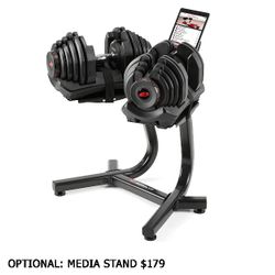 Bowflex Select Tech 552 Dumbbells Plus Stand