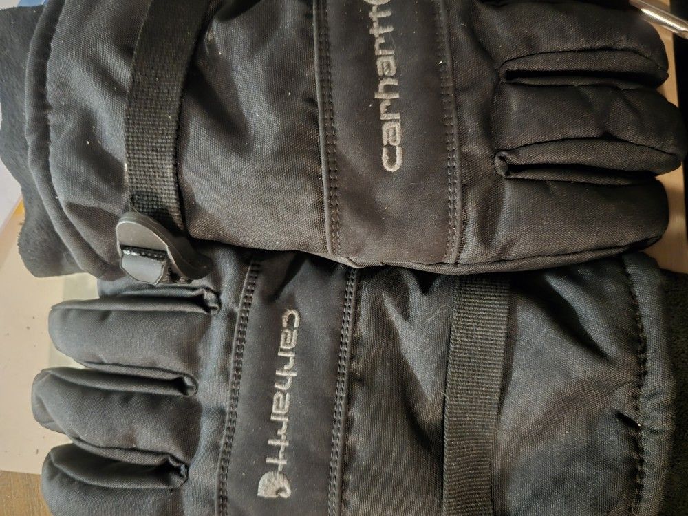 Car heart insulated winter gloves