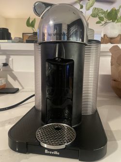 Nespresso® by Breville® VertuoLine Coffee and Espresso Maker in Chrome