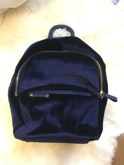 Blue Velvet Zara Backpack