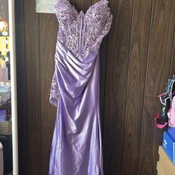 Purple Prom Dress 