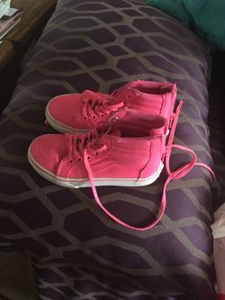 Vans pink girls 12