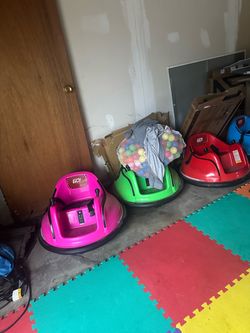 FREE kid toys bumper cars and doll house