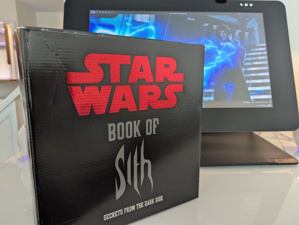 Star Wars Book Of Sith w/ Motorized Pyramid (Like New)