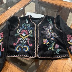 Beautiful Brand New Embroidered Women’s Jacket