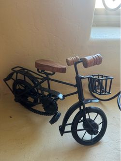 A beautiful small decorative bicycle