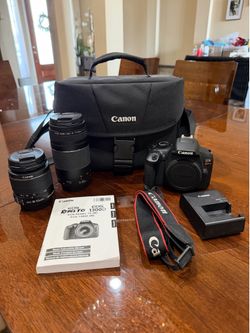 Canon Rebel T6 w/ Lenses and Accessories