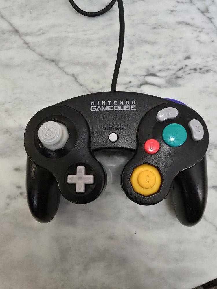 Genuine Official Nintendo GameCube Controller Black