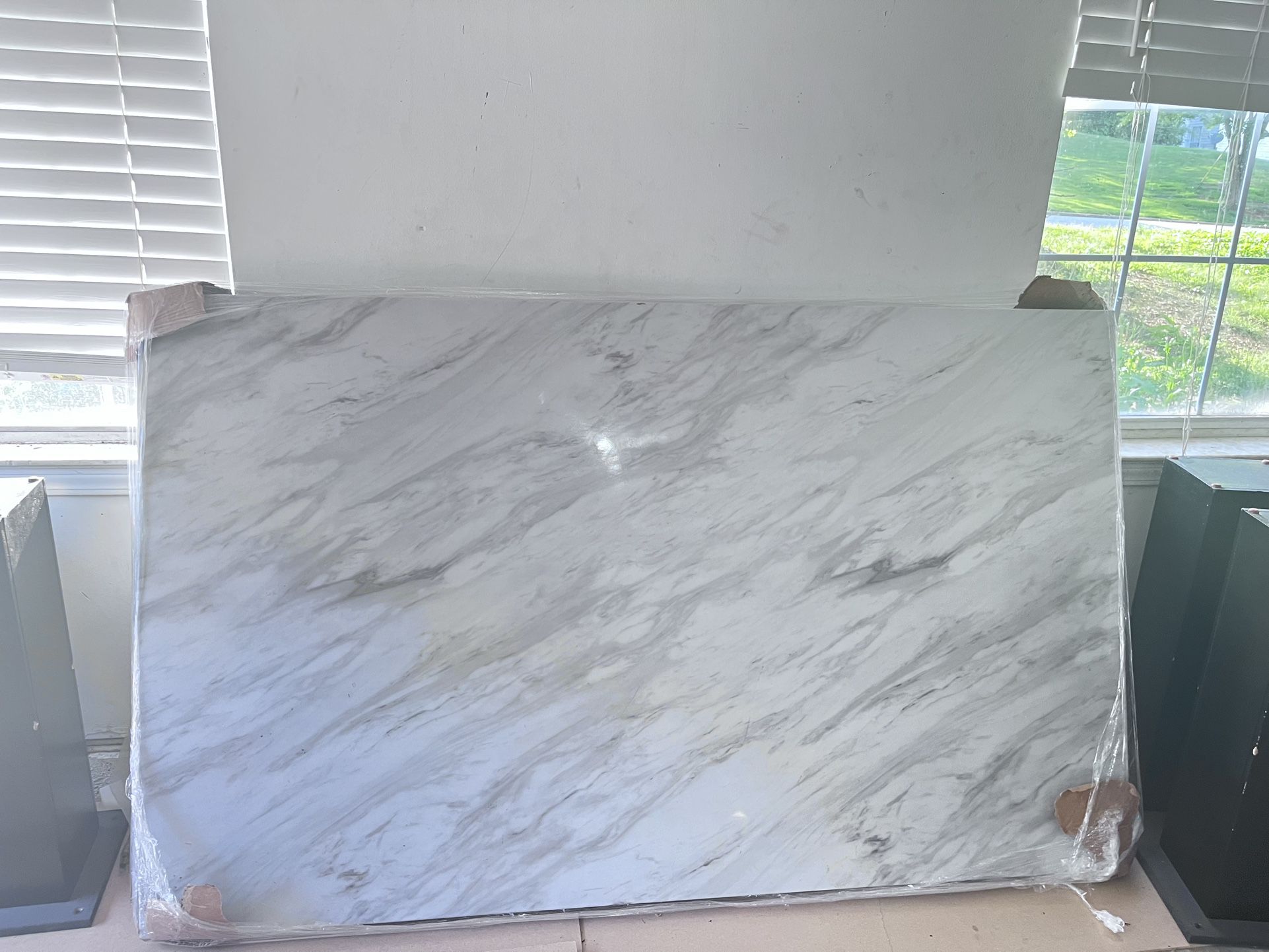 Camila 70 inch Marble Top Dining Table Only $200