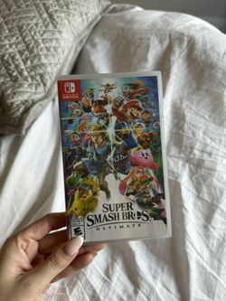 Nintendo switch super smash bros ultimate game