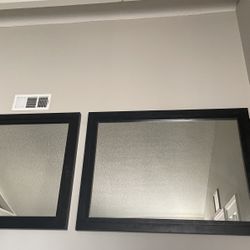 Two Large Mirrors