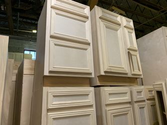 Solid All Wood KITCHEN CABINETS, BUILT AND READY AS PICTURES, OVER 1000 Ready To Load