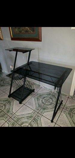 Glass Desk