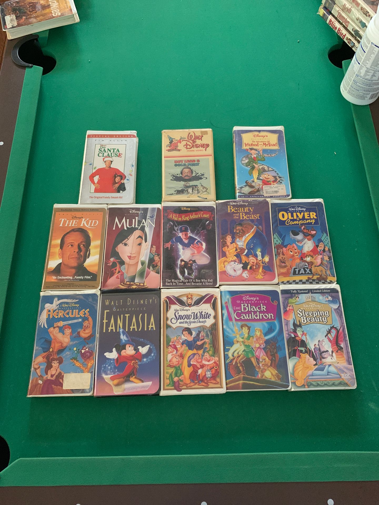 Walt Disney Masterpiece Edition VHS Tapes!!!