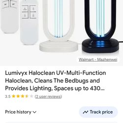 Uv light sanitizer