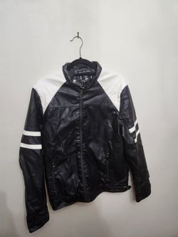  Faux Leather Jacket