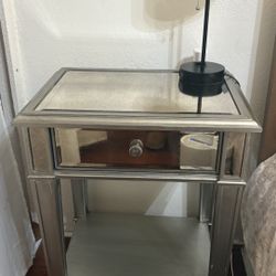 Pier 1 Imports Mirrored Nightstands 