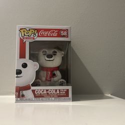 Funko Pop! Vinyl: Coca-Cola - Coca-Cola Polar Bear #58 Ad icons