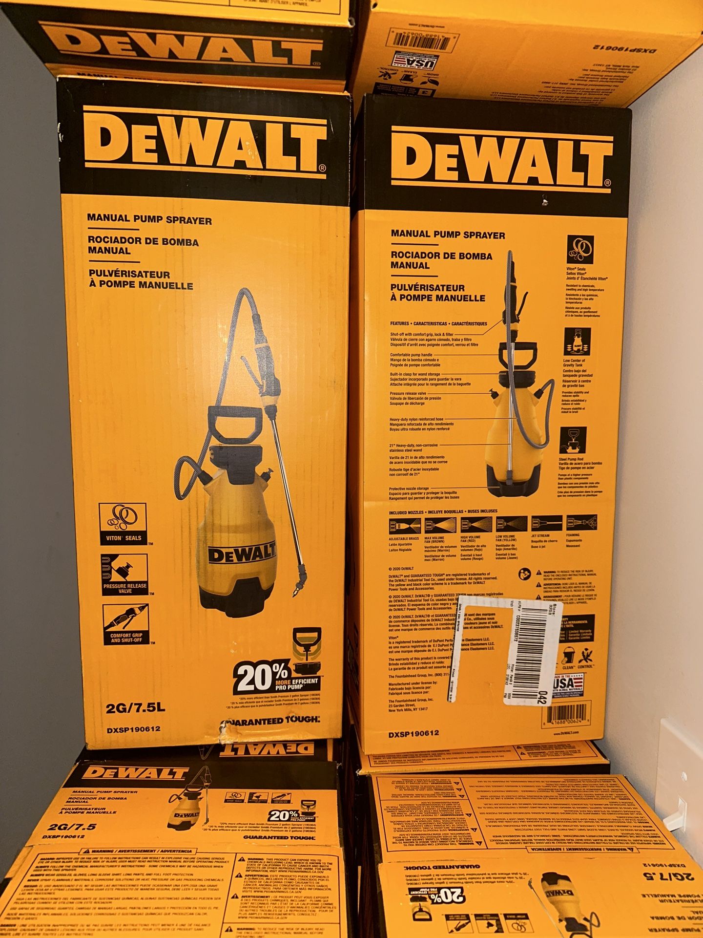 DeWalt 2 Gallon Pump Sprayer