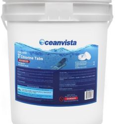 50LBS Oceanvista 3 Inch Swimming Pool Hot Tubs Spa Chlorine Tablets