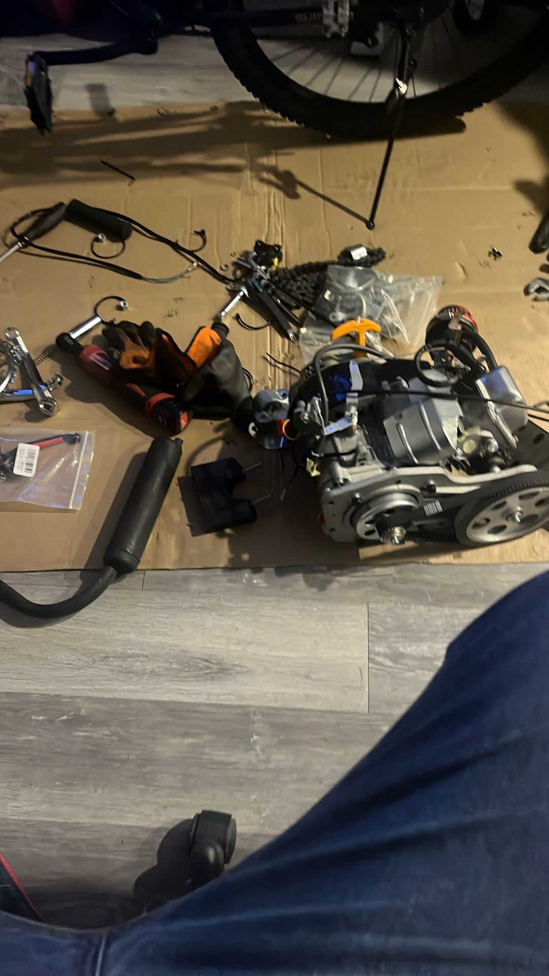 100cc 4 Stroke Bicycle Kit